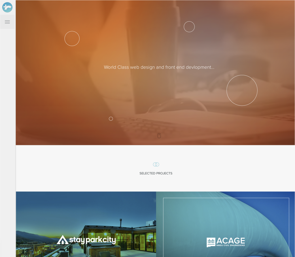 Spigot Design website in 2016